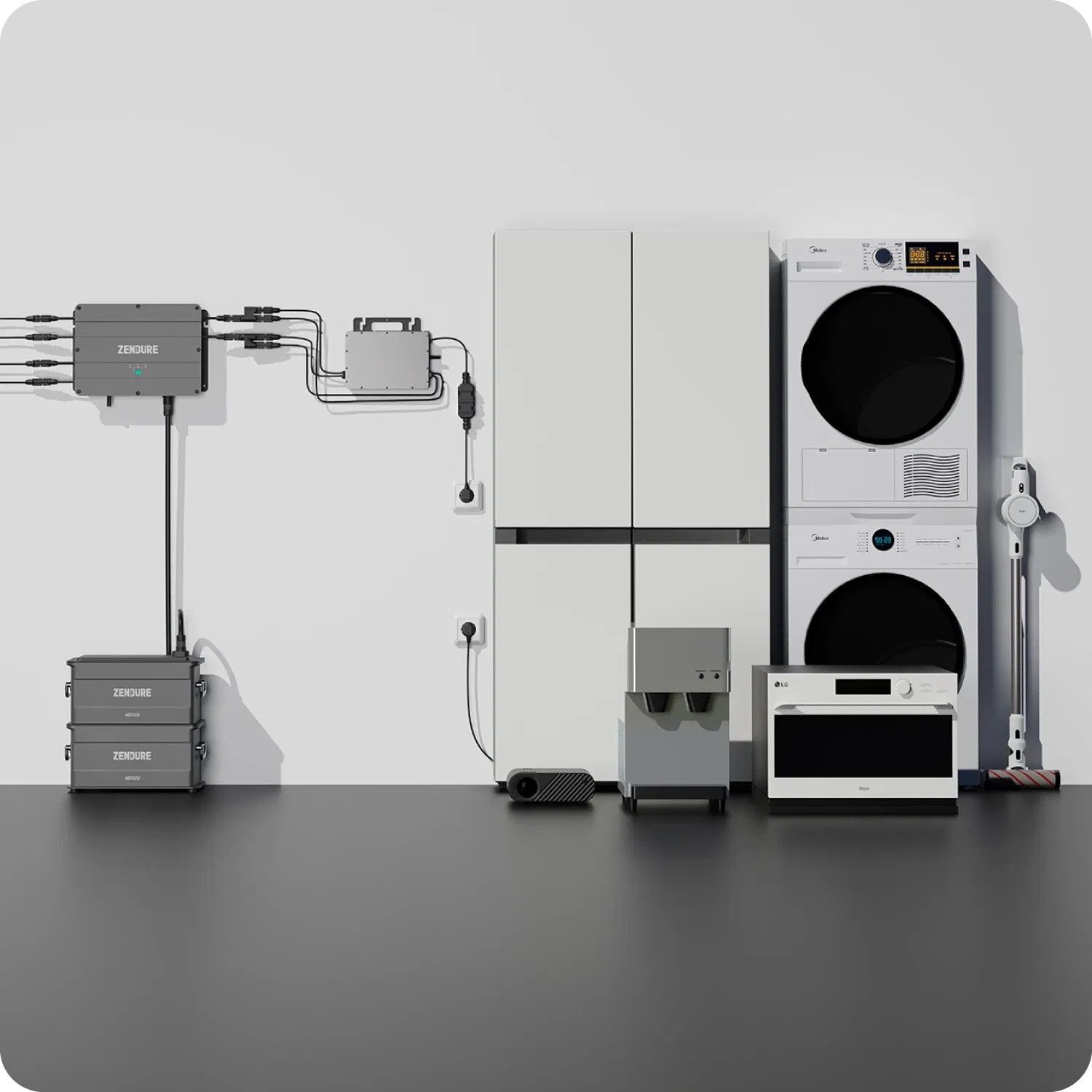 Zendure SolarFlow Speicherpaket für Balkonkraftwerke 1kW/2kW/3kW/4kW Zendure SolarFlow Speicherpaket für Balkonkraftwerke 1kW/2kW/3kW/4kW