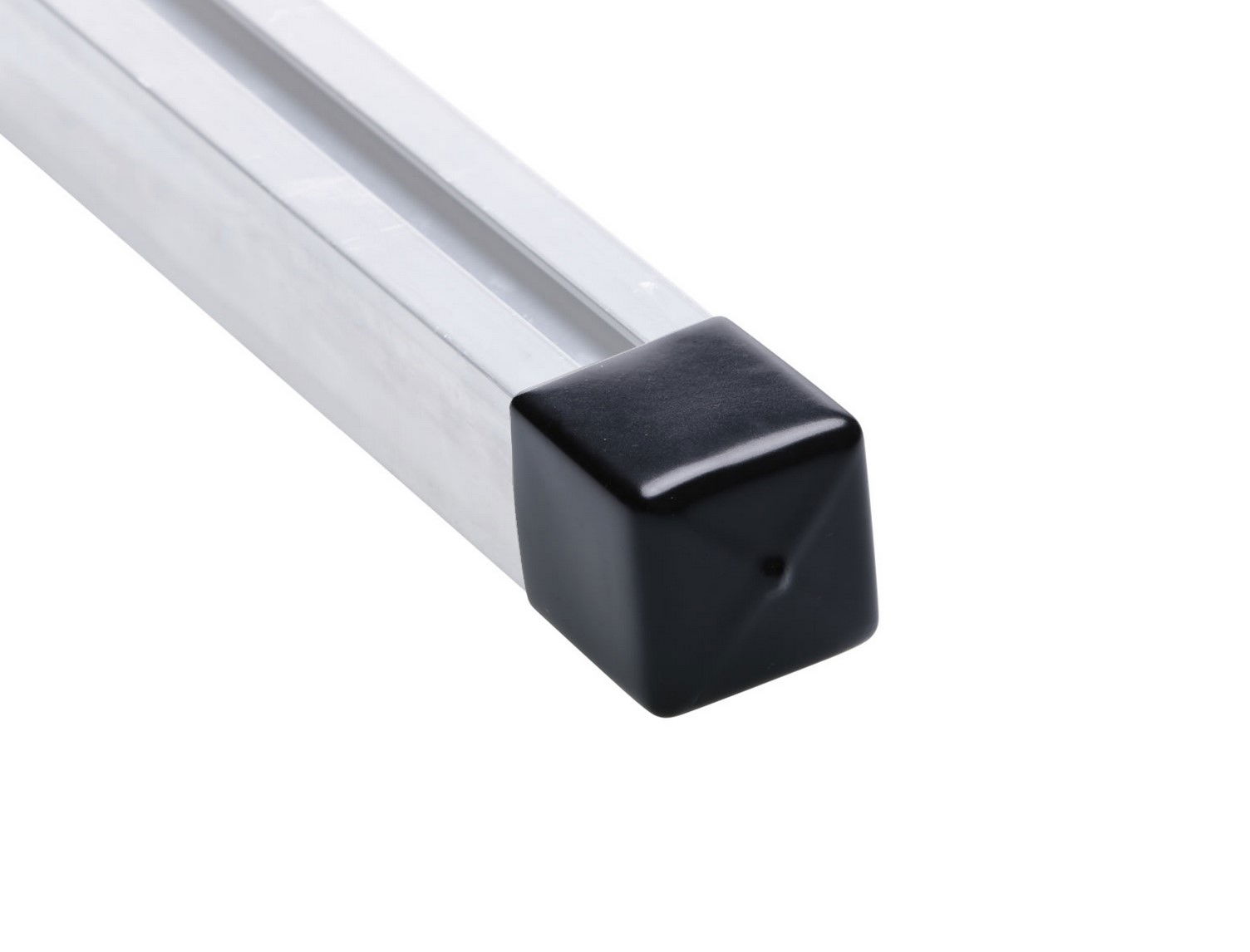 Rechteckkappen aus PVC 40x40x40mm schwarz