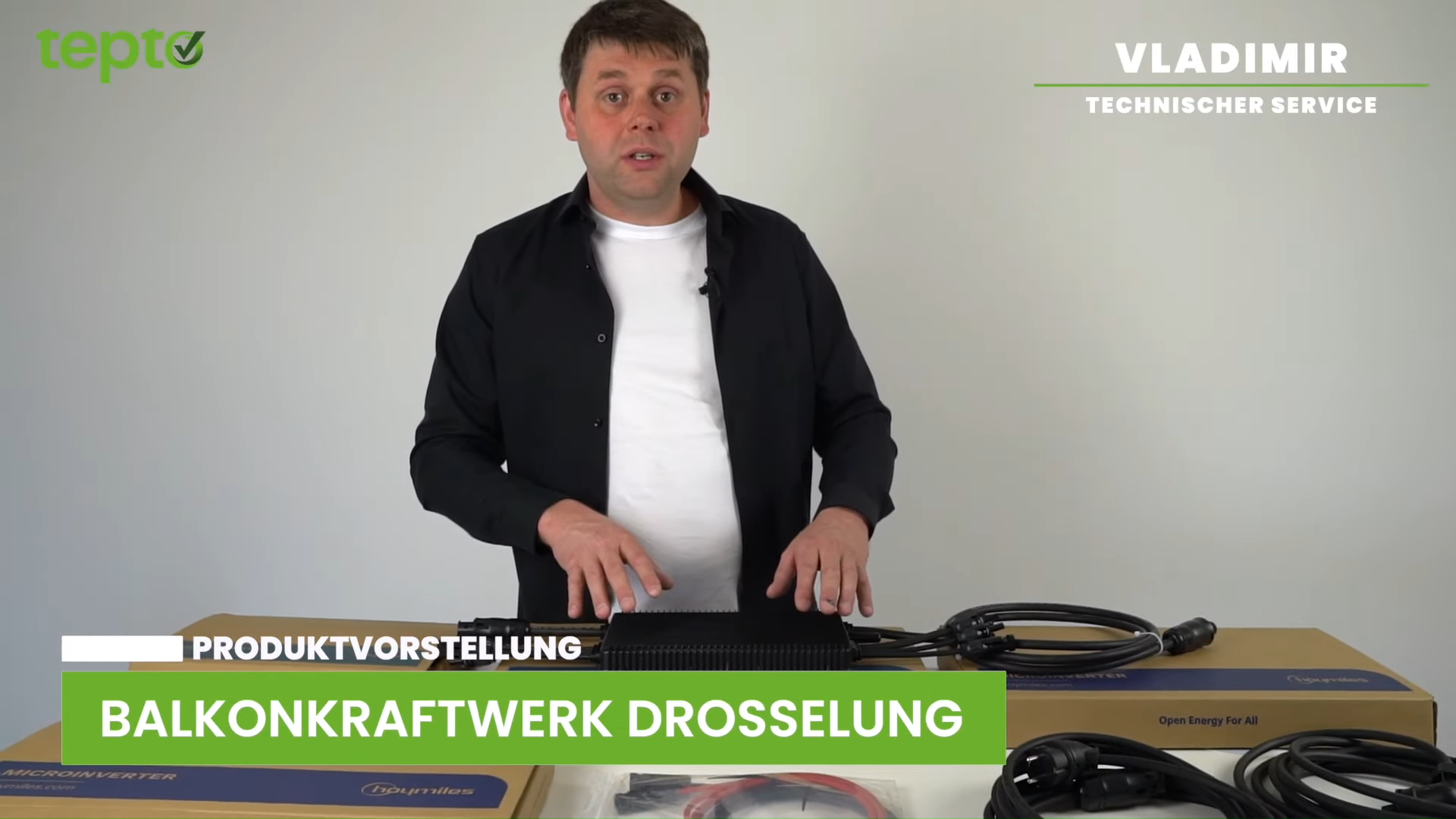 VIDEO: Balkonkraftwerk Drosselung von Hoymiles HM 1500 auf 600 Watt oder 800 Watt