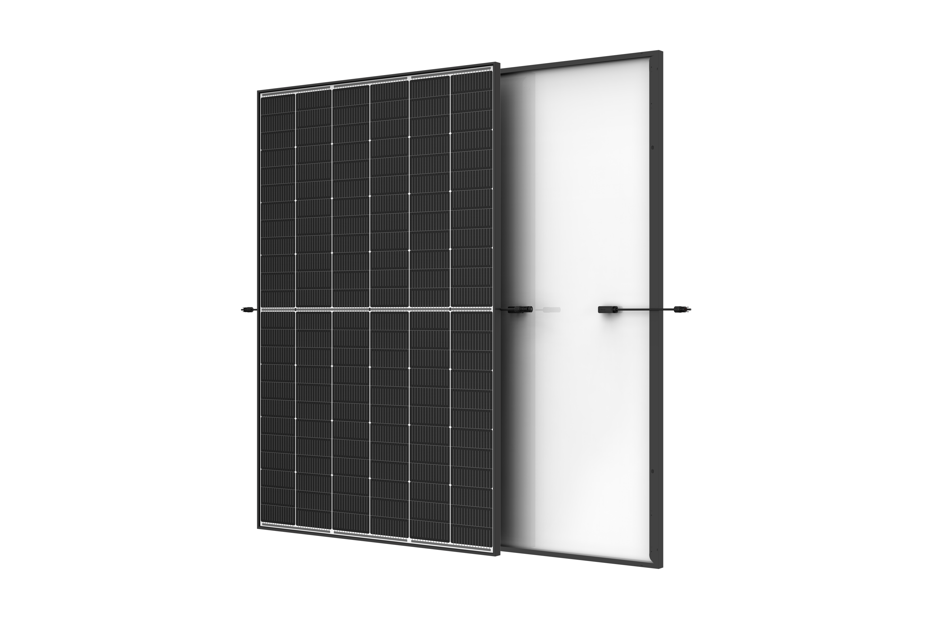 1780Wp Balkonkraftwerk 3,2kWh Speicher Anker Solarbank 2 –4x445Wp Trina Black Frame Monofazial