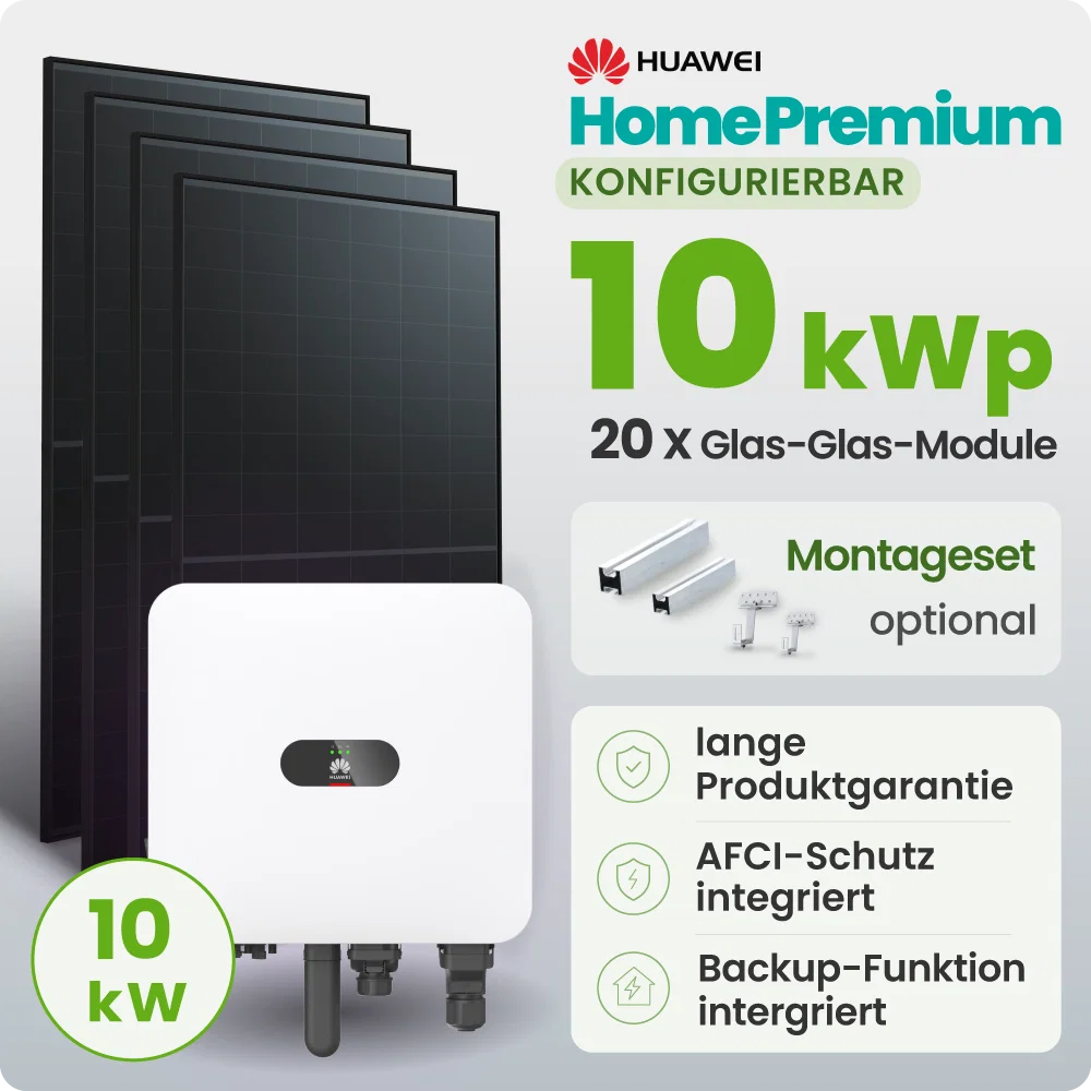 Tepto HomePremium 10 kWp Huawei PV-Anlage Speicher erweiterbar