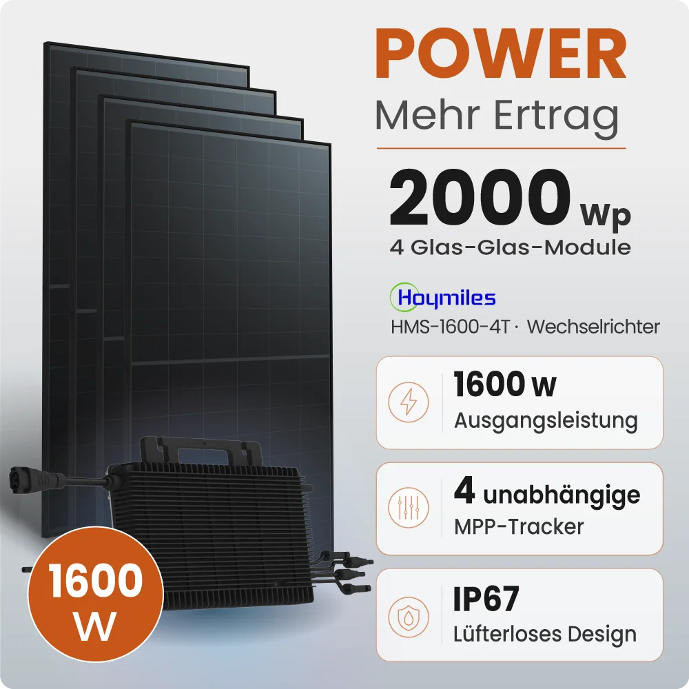 Tepto 2000W Balkonkraftwerk MaxPower