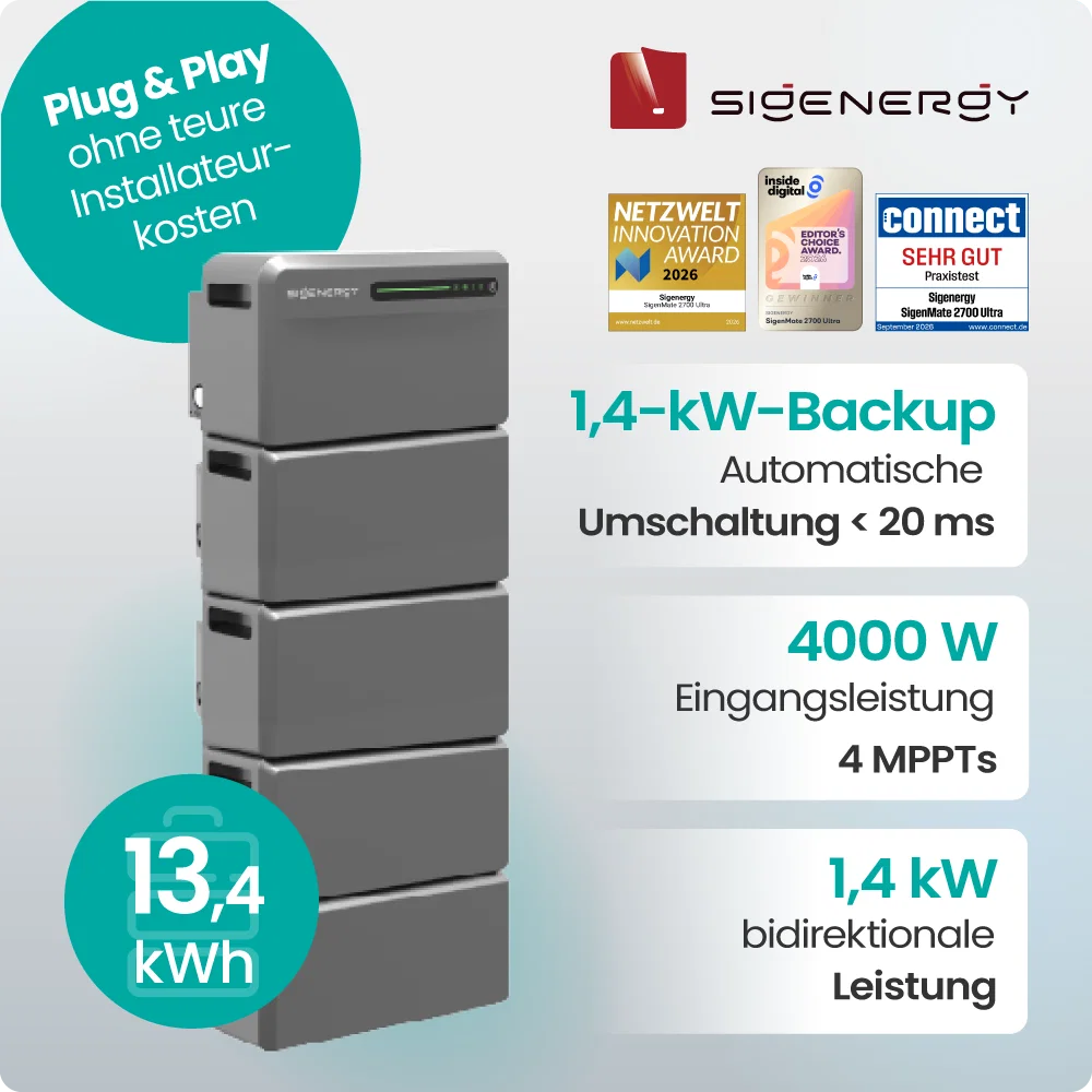 Sigenergy SigenMate Speicherpaket 13,44kWh