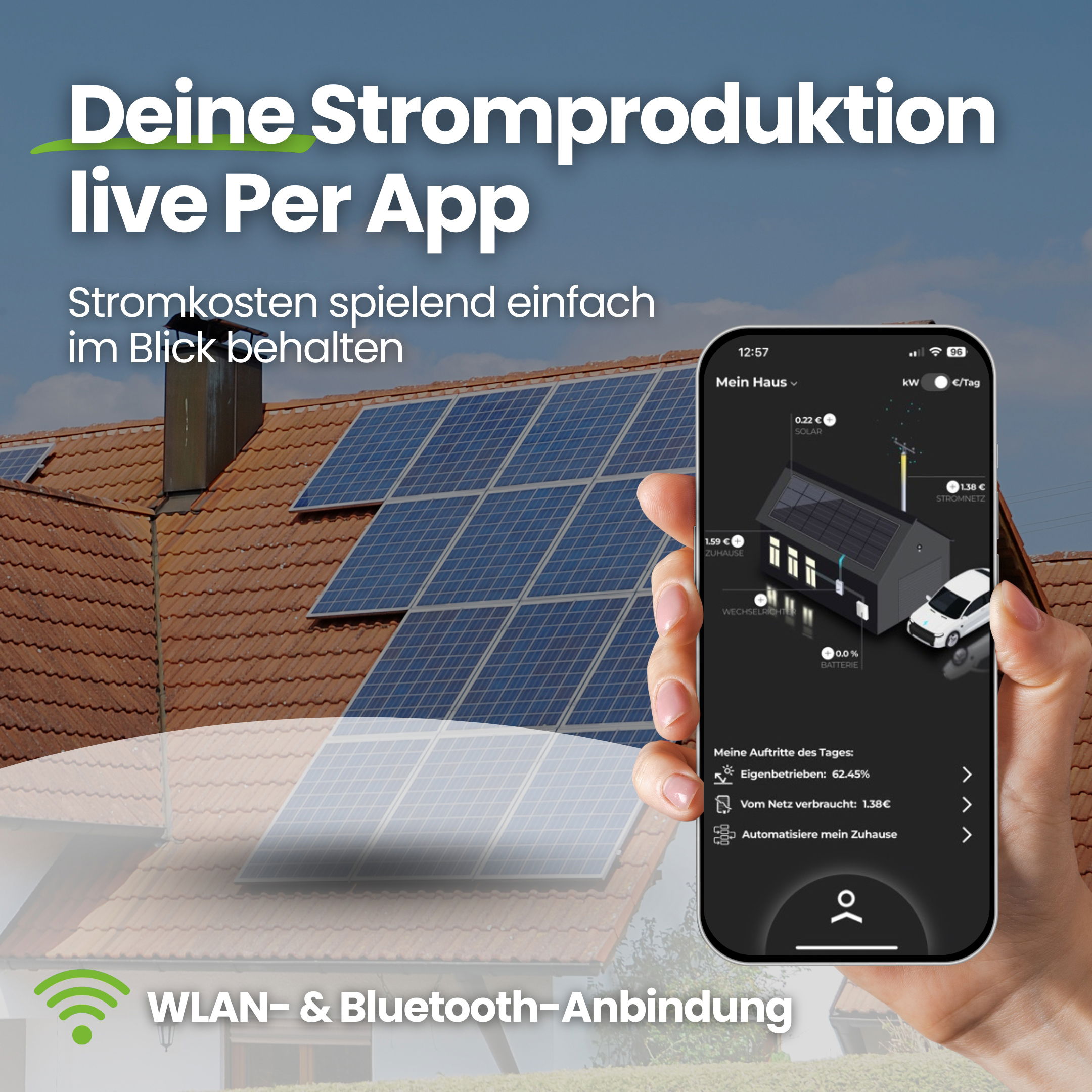 Elektrisches Gerät, Sonnenkollektoren, Elektronik, Telefon, Handy