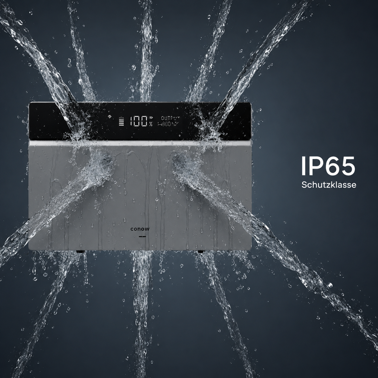 Wasserfestes Gehäuse, IP65 Schutzklasse, Druckanzeige, Kompaktes Panel, Kabelanschluss, UPS, Power bank, IP65, Wasserfest, Batteriepack, wasserfest, IP65, elektronisches Gerät, wasserdichtes Panel, Schutzklasse IP65