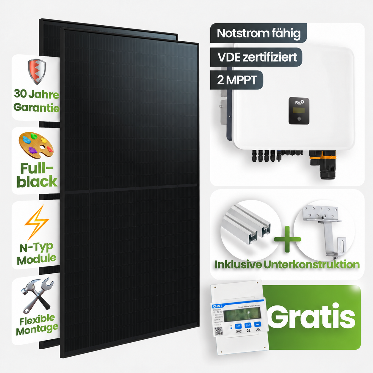 Solarmodul, Solarmodul, PV-Modul, Solarmodul, Solarmodul