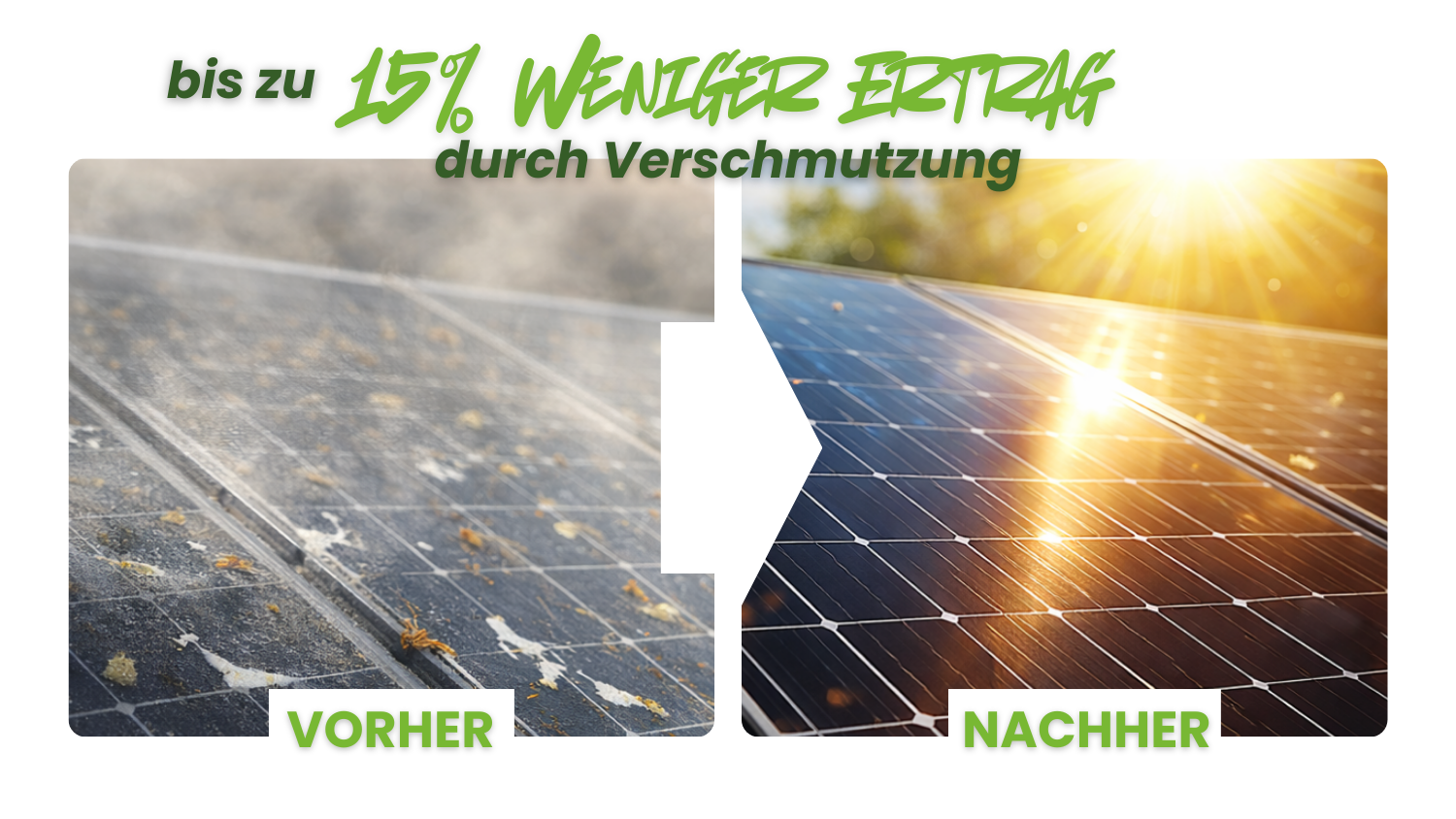 Vergleich Vorher Nachher Reinigung