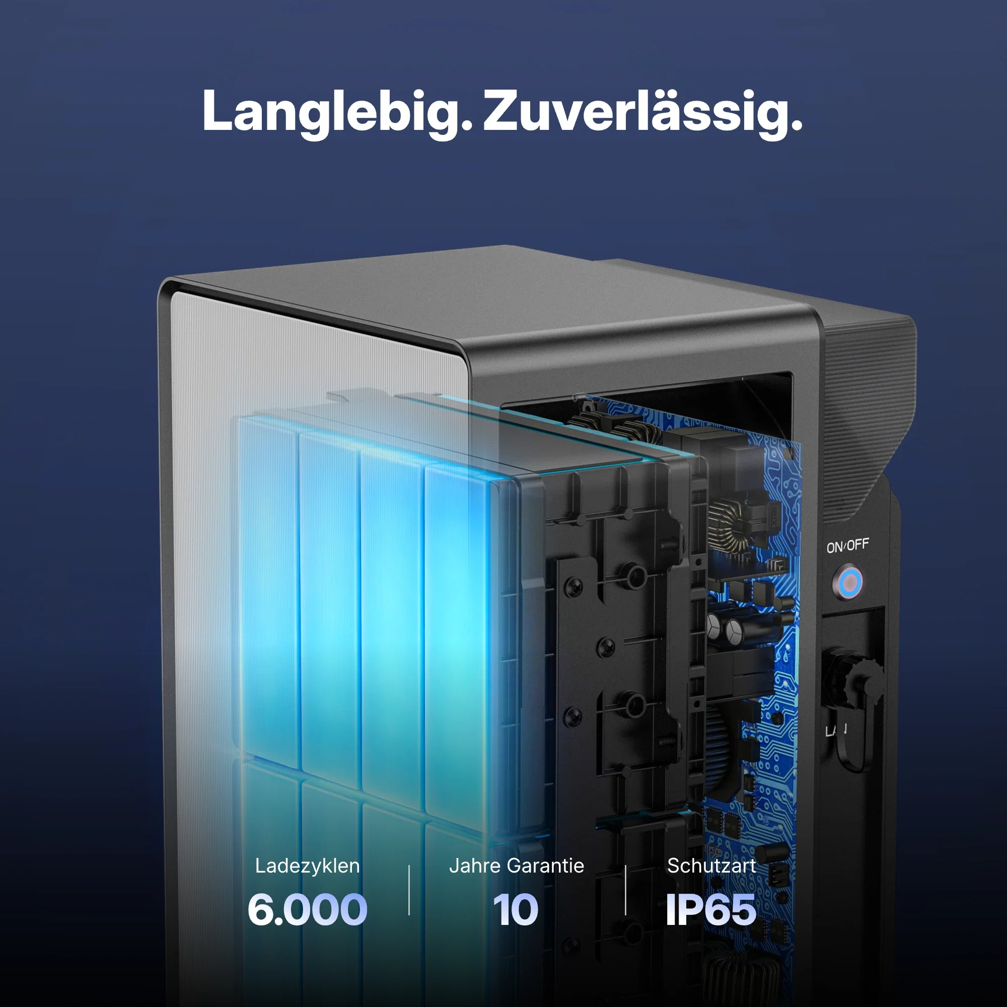 Conow Lyra 2500 Pro Speicher für Balkonkraftwerke