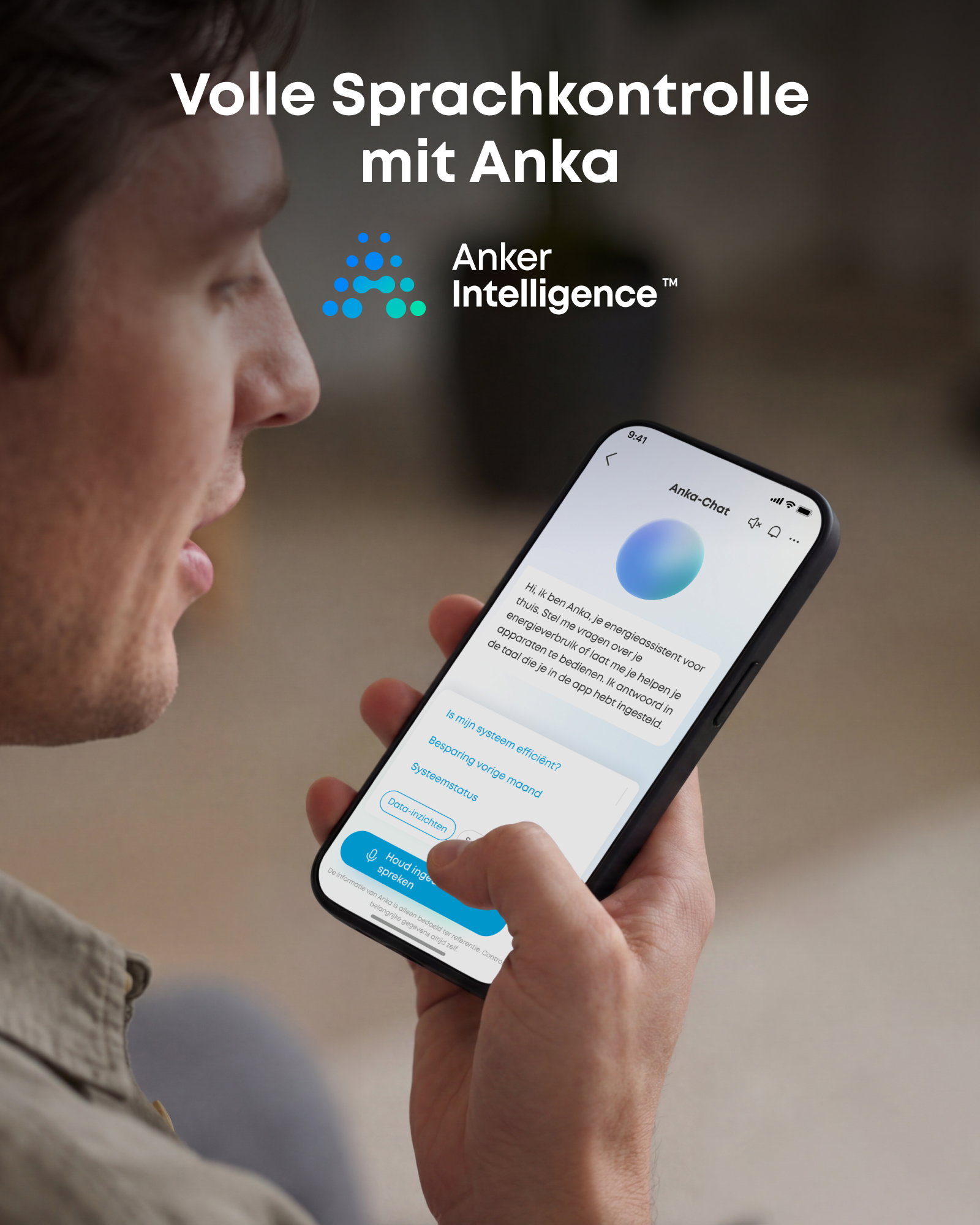smartphone, chat app, screen, phone, Anker Intelligence