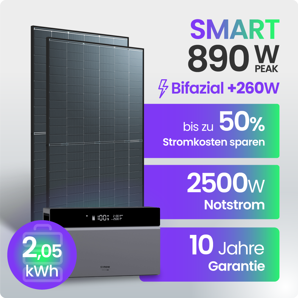 Solarmodul, Solarpanel, Bifazial, Notstrom, Speicher