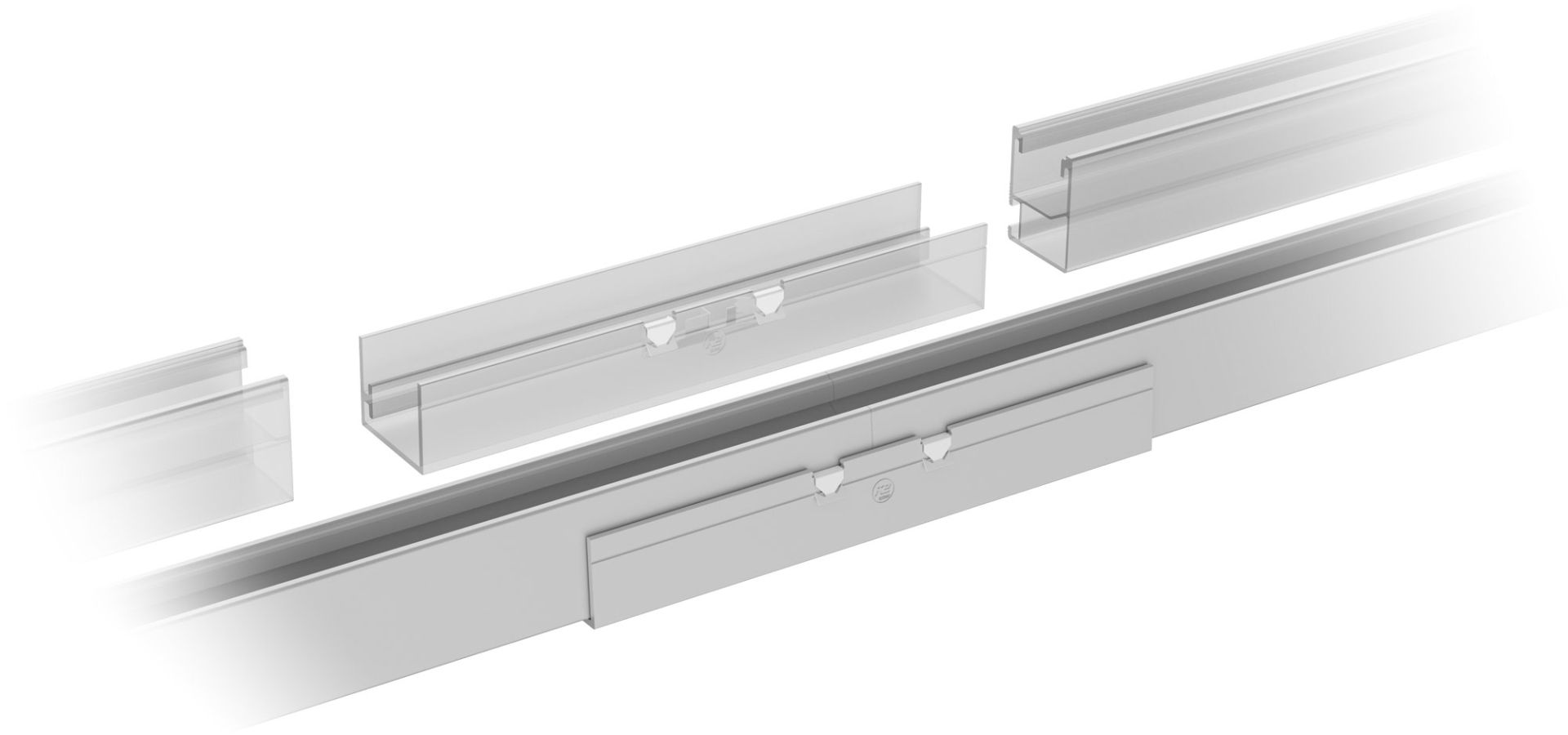 profil, schublade, gleitend, aluminium, schiene