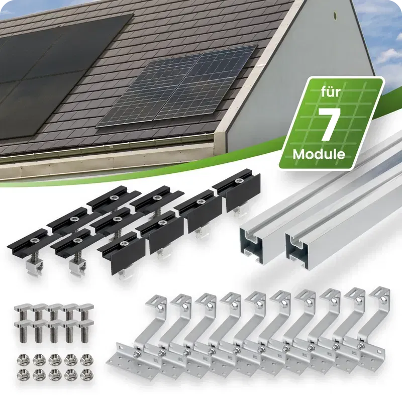 7 Module in 1ner Reihe