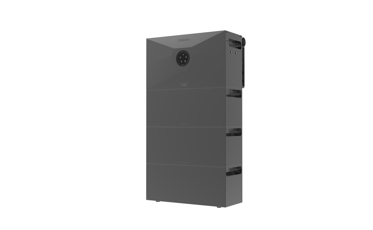 OneHo Solar Arc P2700 Pro mit Erweiterungsmodul, gestapelt