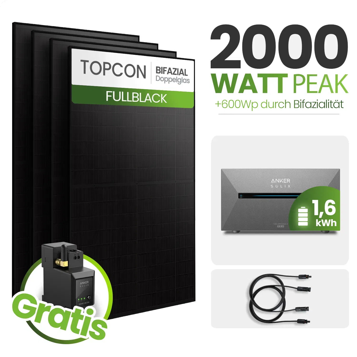 Tepto 2000W Balkonkraftwerk MaxPower mit 1,6 kWh Speicher Tepto 2000W Balkonkraftwerk MaxPower mit 1,6 kWh Speicher