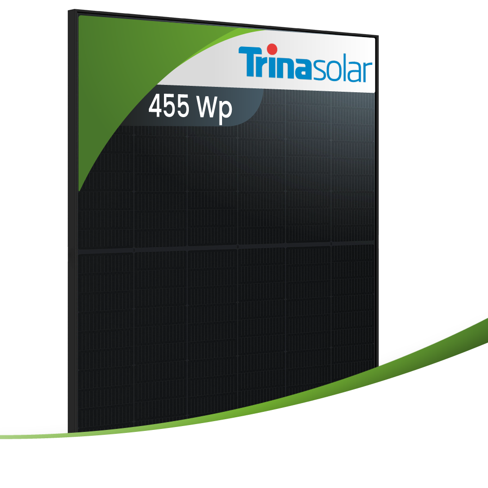Trina 455Wp Vertex S+ NEG9R.25 Glas-Glas Fullblack