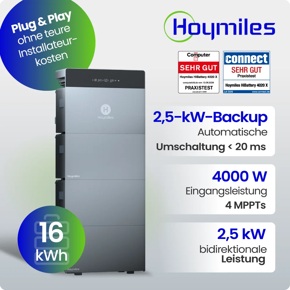 Hoymiles HiBatteryX Speicherpaket 16,08kWh