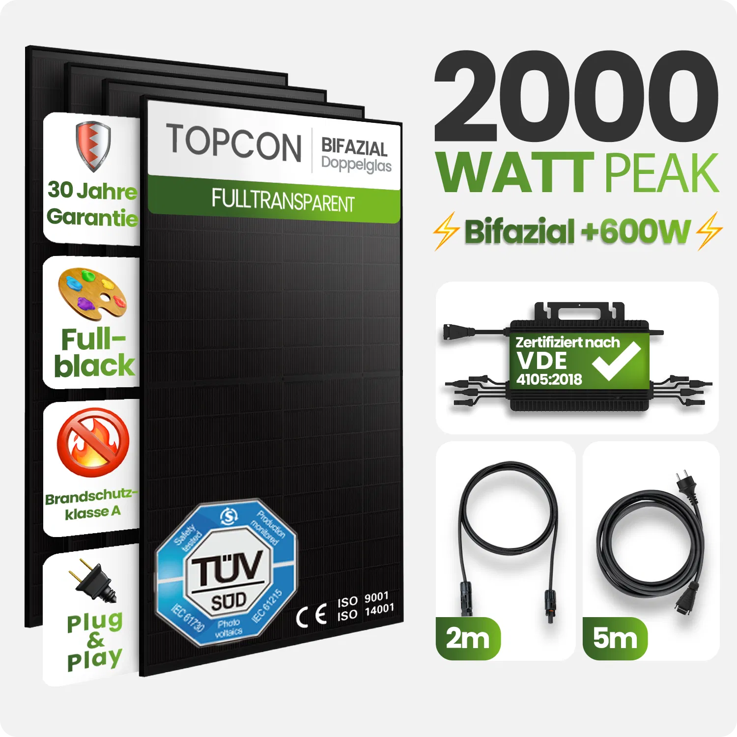 Tepto 2000W Balkonkraftwerk MaxPower Tepto 2000W Balkonkraftwerk MaxPower