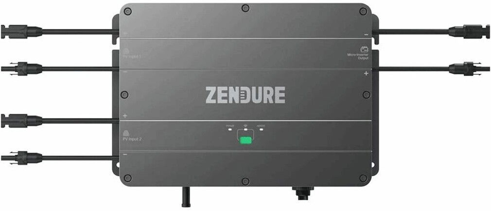 Solargenerator, Außeninstallation, Inverter, Stromgerät, Kabelanschluss