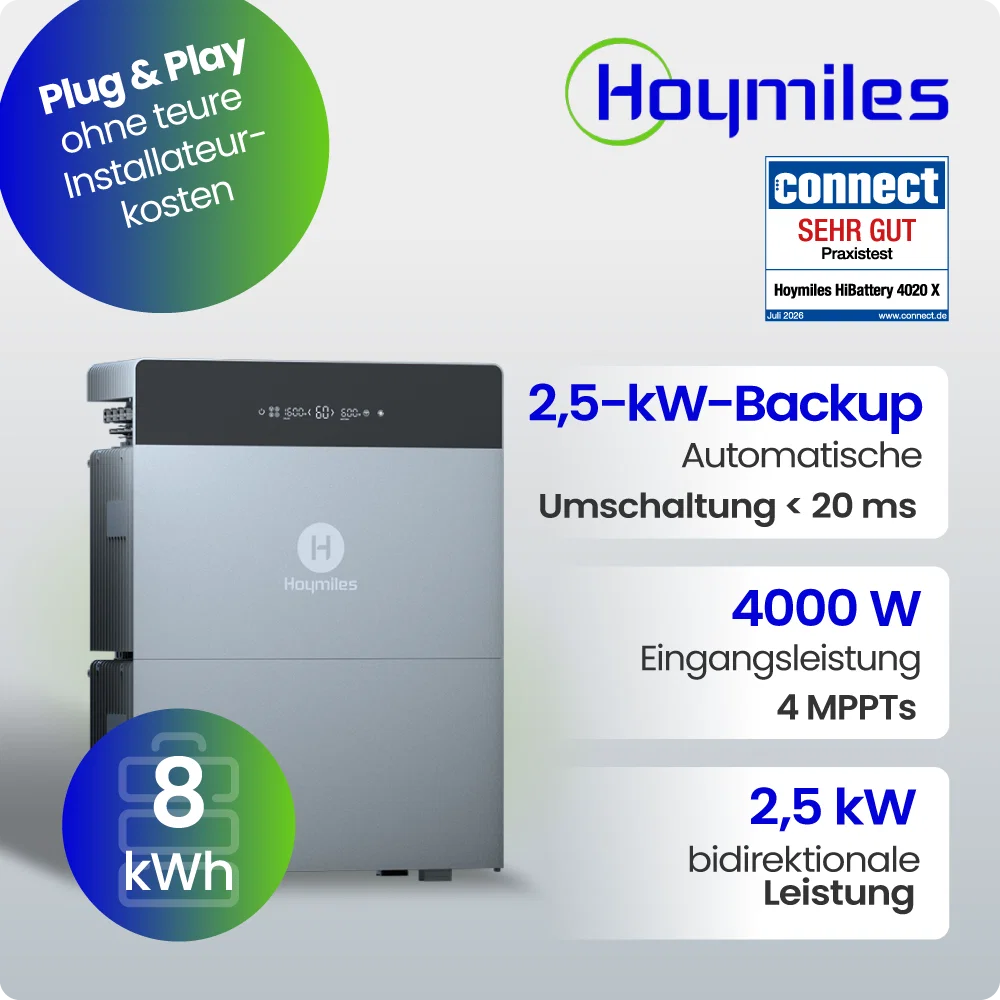 Hoymiles HiBatteryX Speicherpaket 8,04kWh