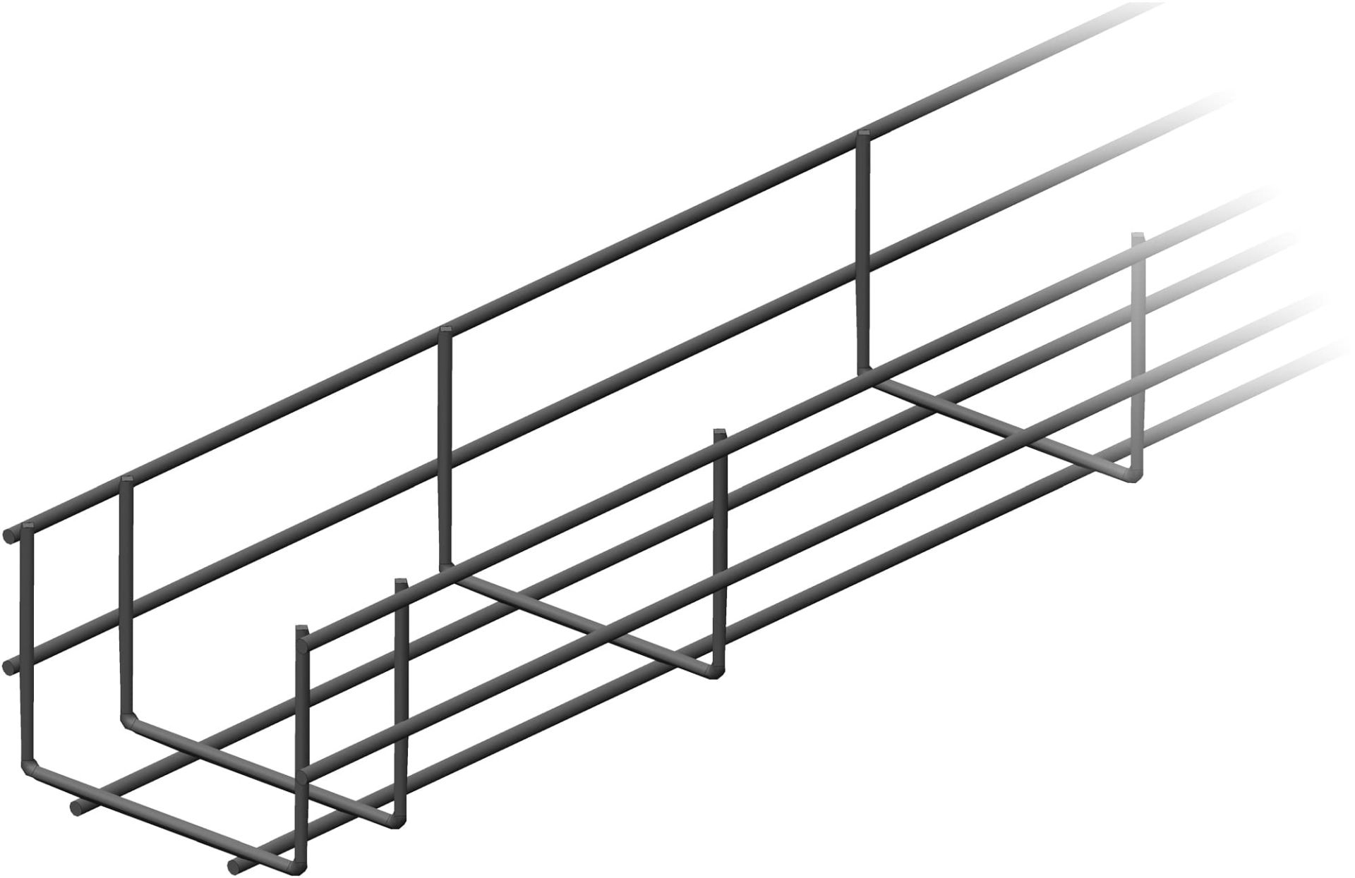 K2 2004054 Flachdach Kabelführung Performa Mesh Tray 70x100x3000