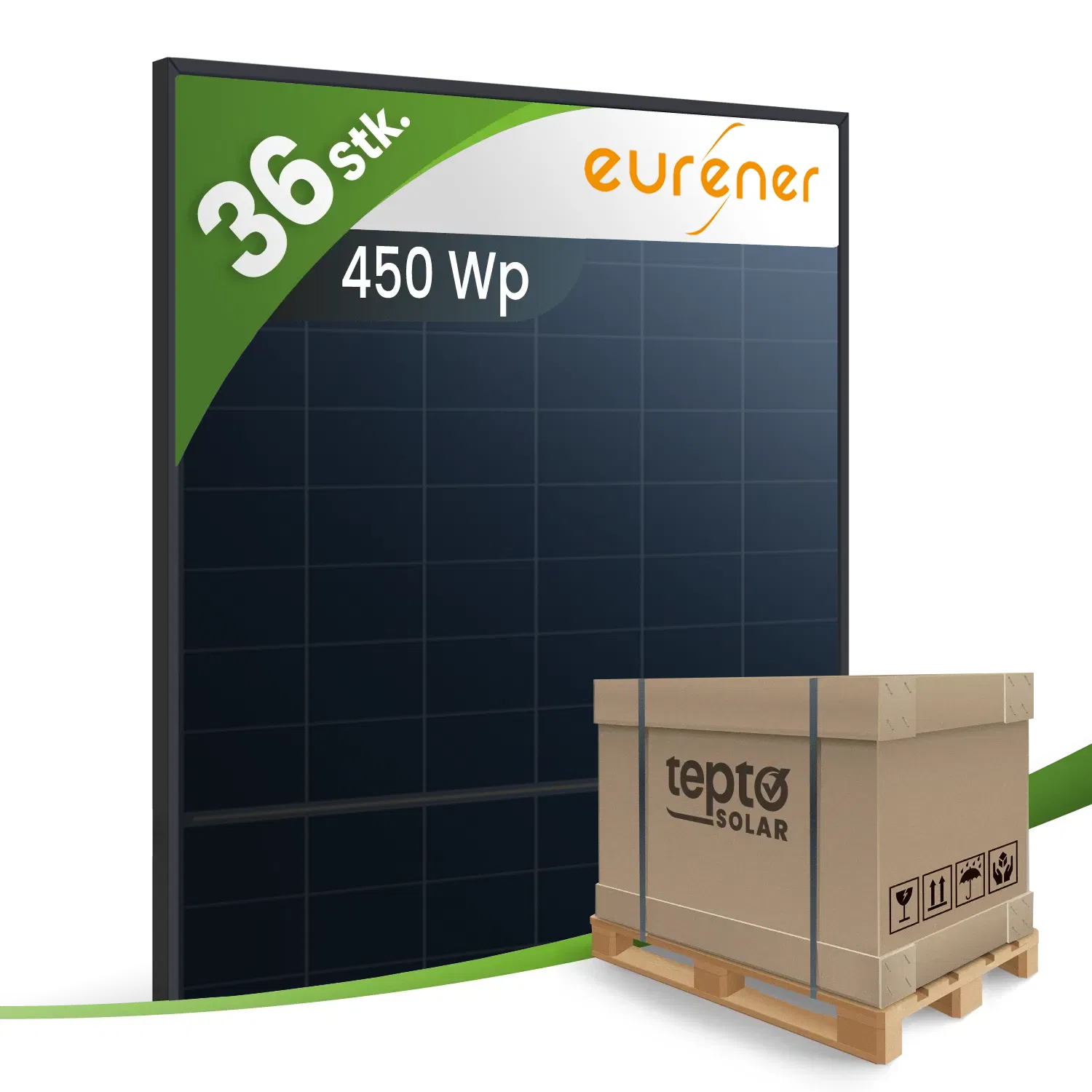 Eurener MEPV/450 Wp ULTRA Doppelglas Bifazial IBC (Palette) Eurener MEPV/450 Wp ULTRA Doppelglas Bifazial IBC (Palette)