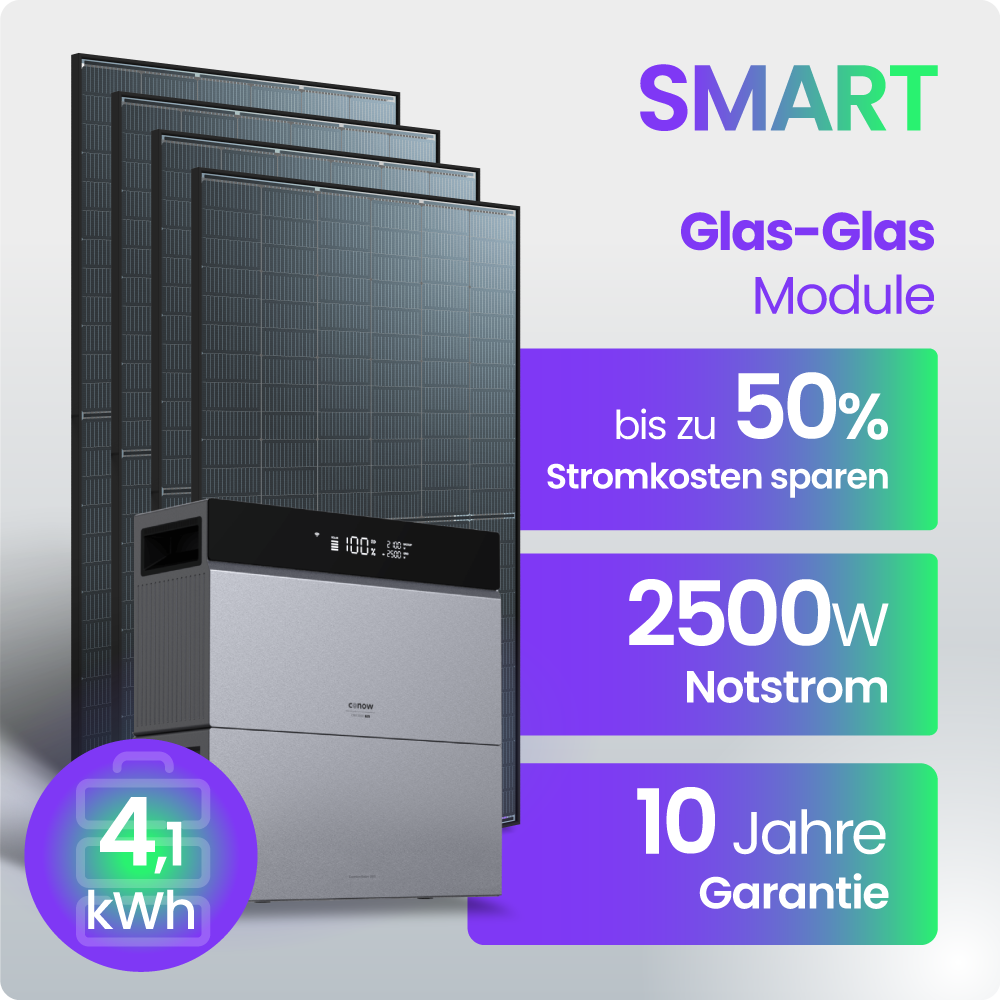 Solarmodule, Solarpanel, Batterie, Notstrom, Hybridwechselrichter