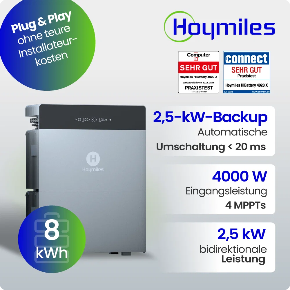 Hoymiles HiBatteryX Speicherpaket 8,04kWh