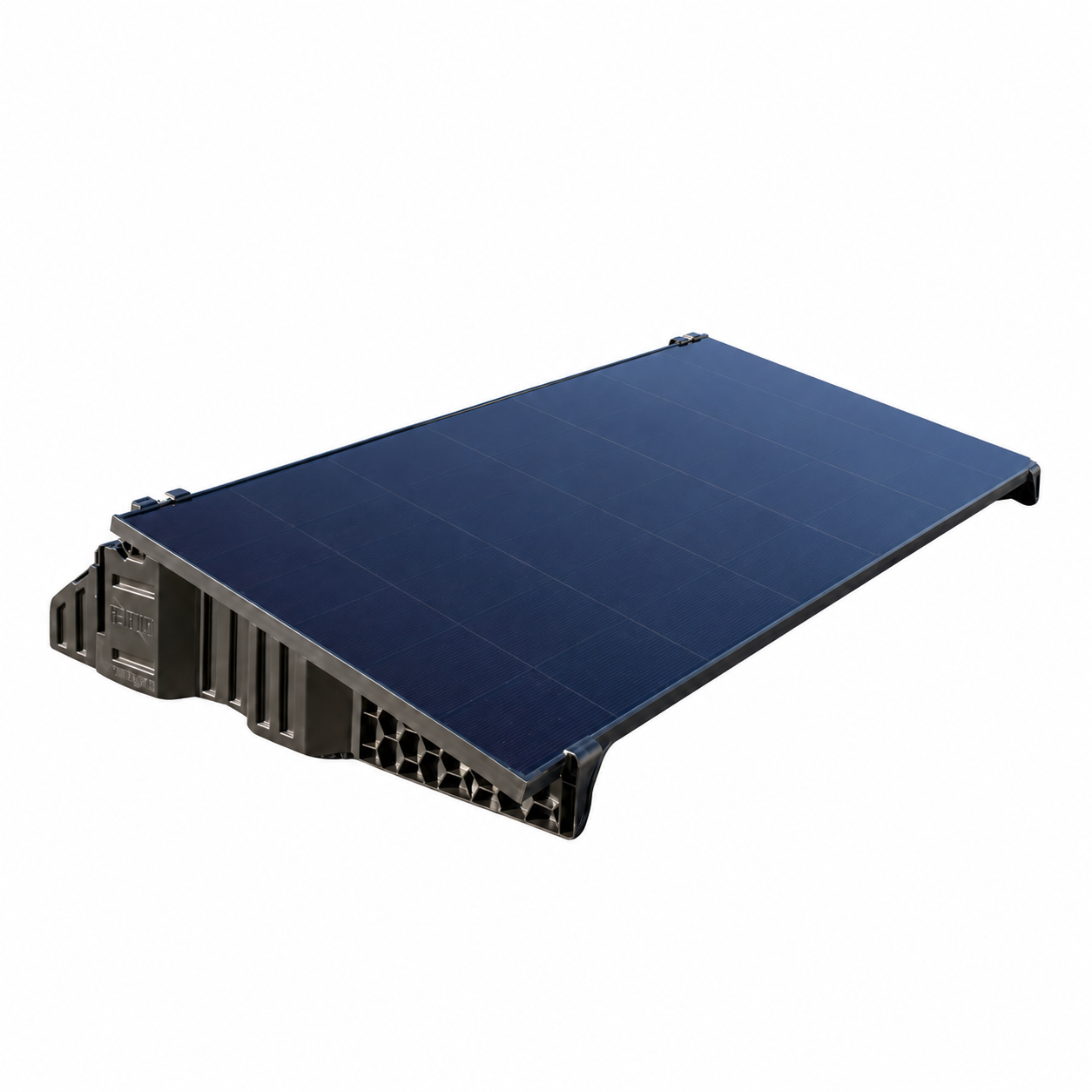 Solarmodul, Solarpanel, Polymerrahmen, Monokristallin, Dünnfilm?