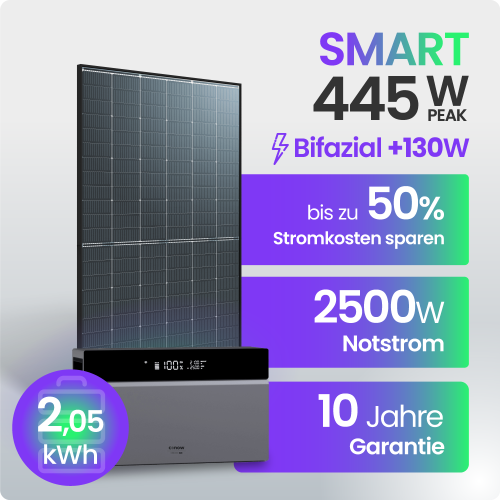Solarmodul, Solarpanel, Bifazial, Notstrom, Garantie