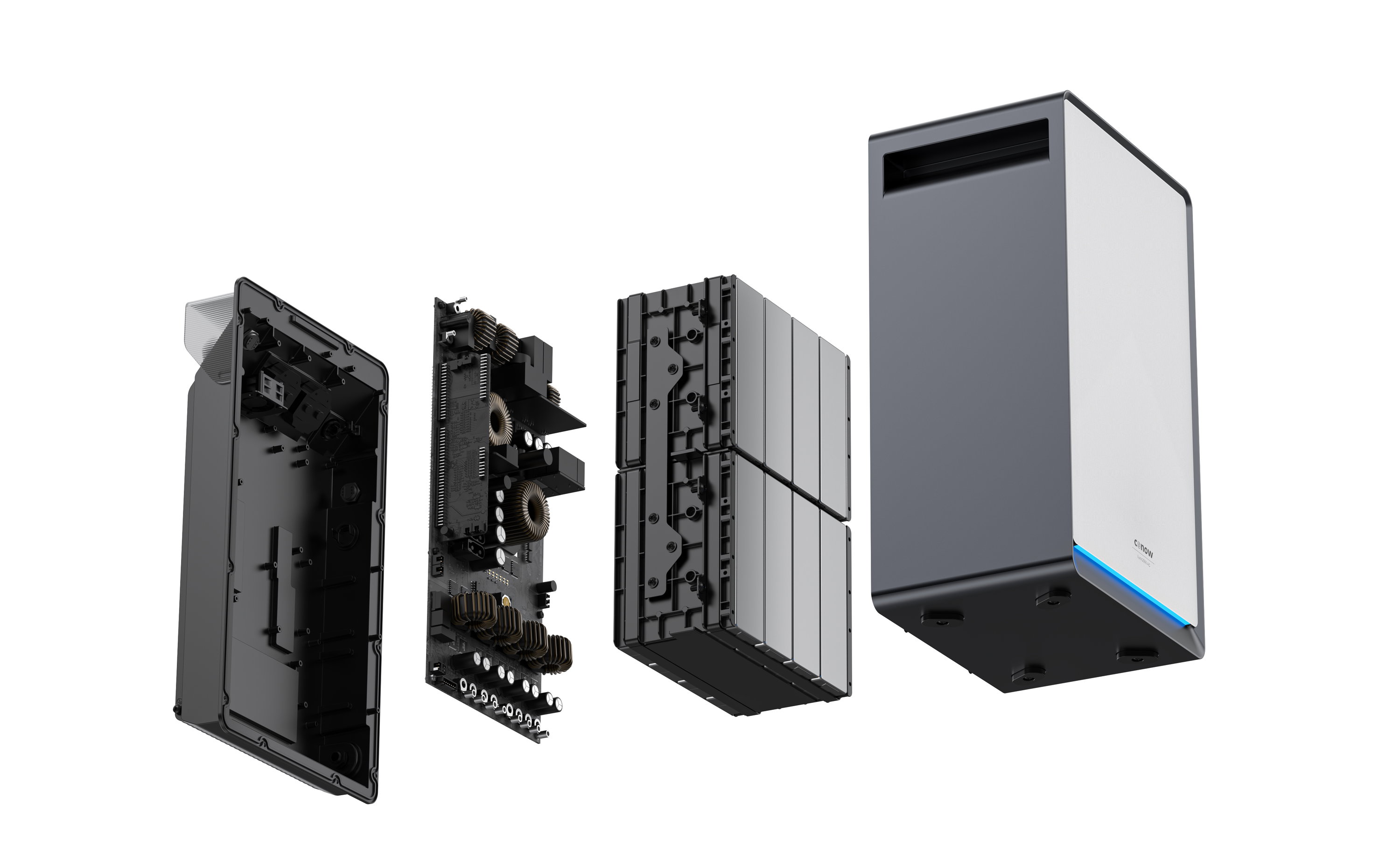 Speichergerät, SSD, Elektronikgehäuse, NVMe, Speicherblock
