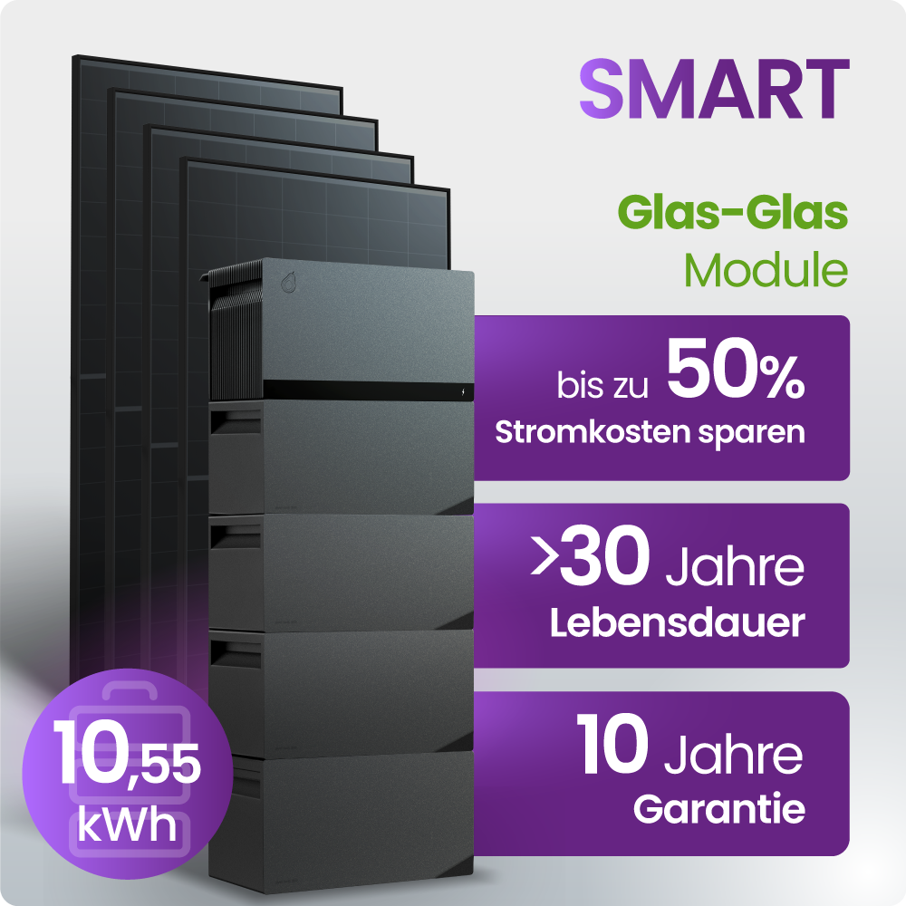 Glas-Glas Module, Speicherblock, Solarmodule, Batterie-Module, Kühlungselement