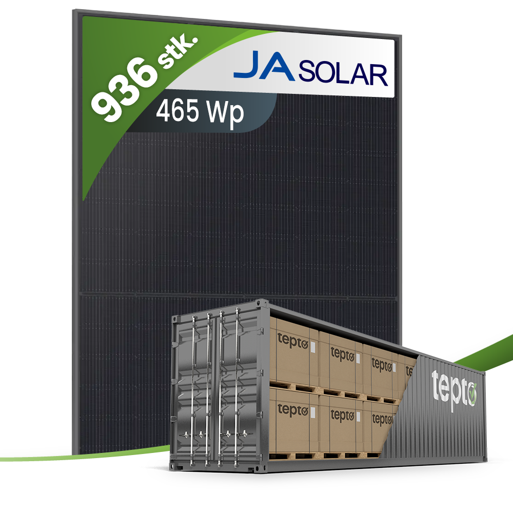 Solarmodul, PV-Modul, 465 Wp, Solaranlage, Containerlieferung