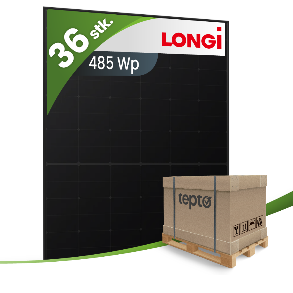 Solarmodul, Solarzelle, 485 Wp, Photovoltaik, Paneel