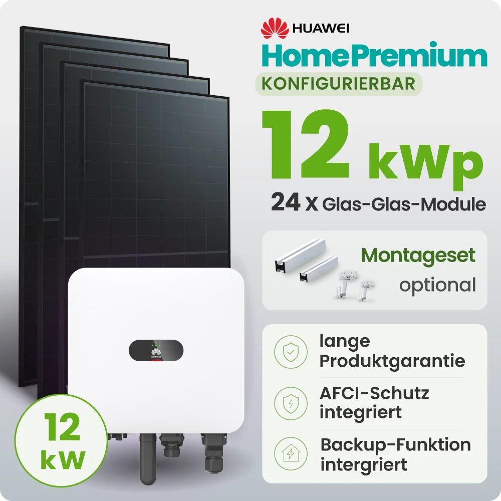 Tepto HomePremium 12 kWp Huawei PV-Anlage Speicher erweiterbar