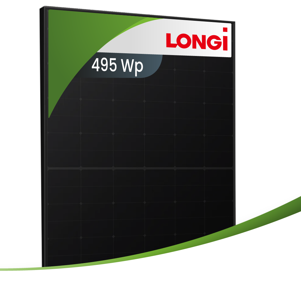 Solarmodul, Photovoltaik, PV-Panel, 195 Wp, Monokristallin