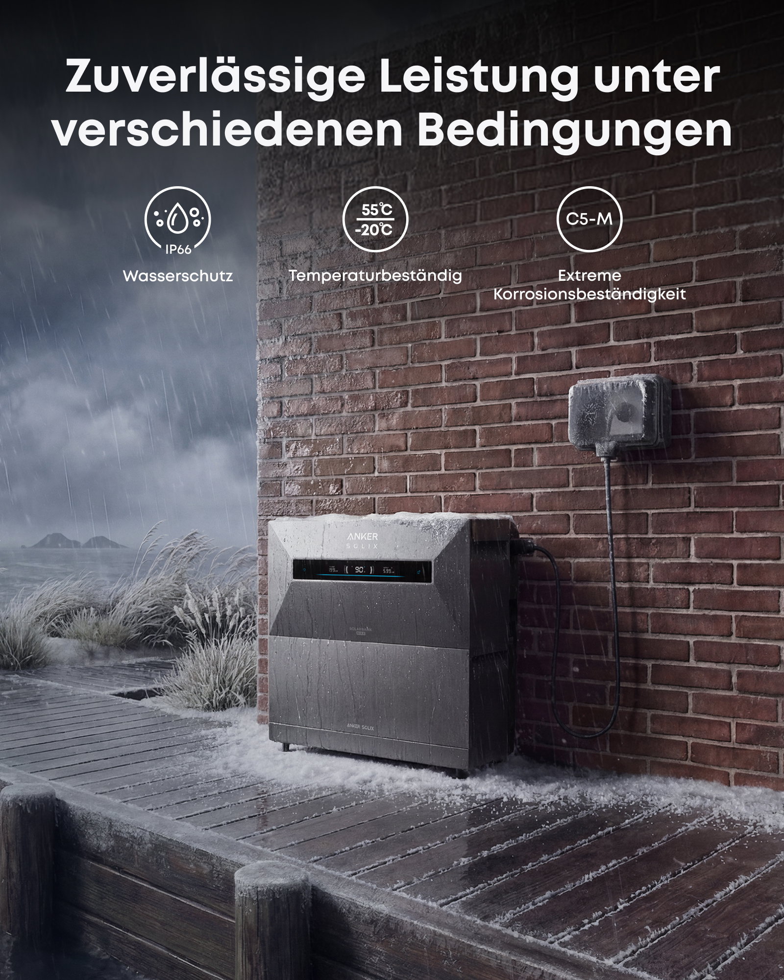 Luftentfeuchter, Solvox, Klimagerät, Außenbereich, Wasserschutz