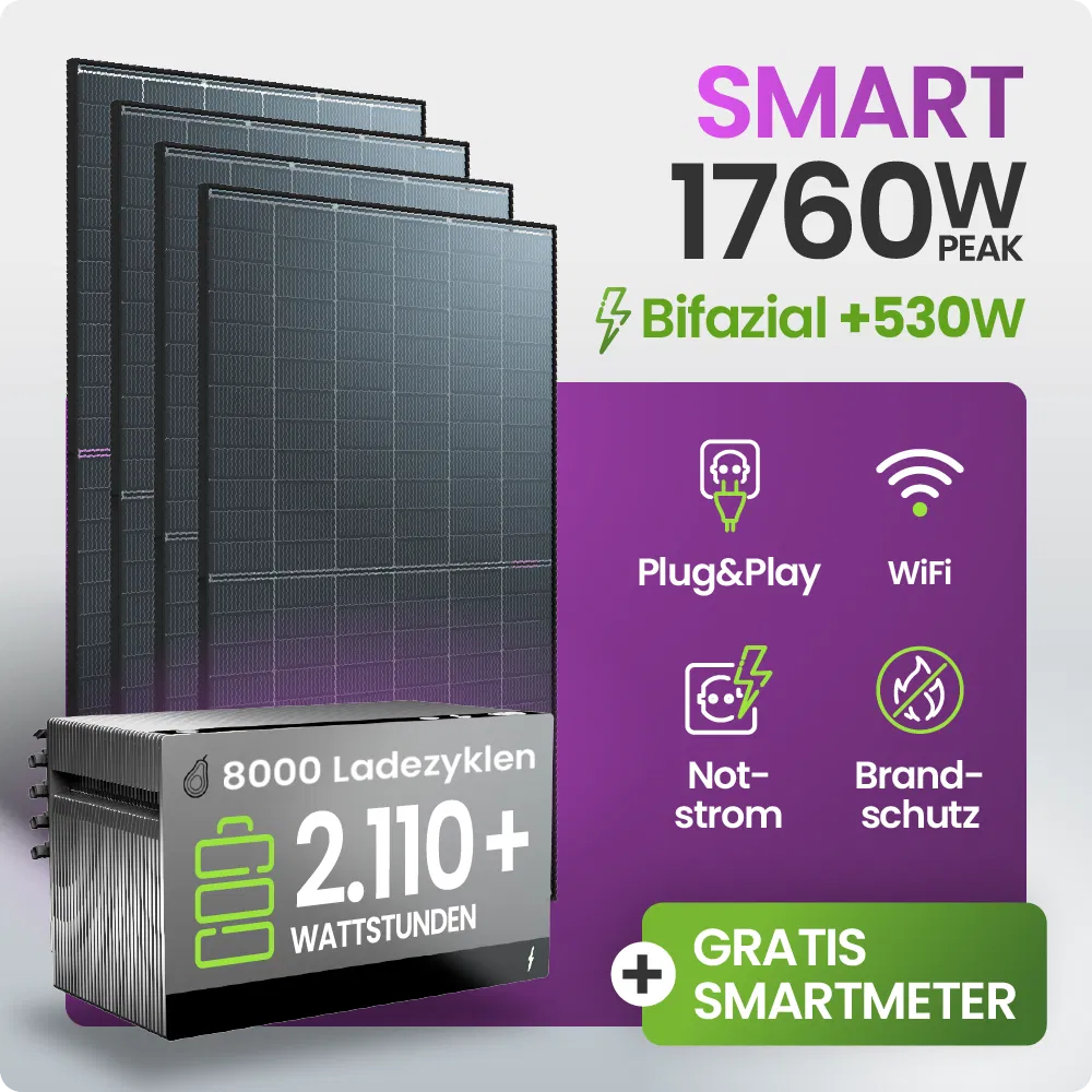 Tepto Smart 4 Balkonkraftwerk mit FoxEss Avocado 22 Pro Tepto Smart 4 Balkonkraftwerk mit FoxEss Avocado 22 Pro