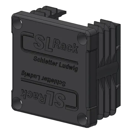 SL-Rack 94640-05 Kunststoff-Endkappe RAIL 40 schwarz