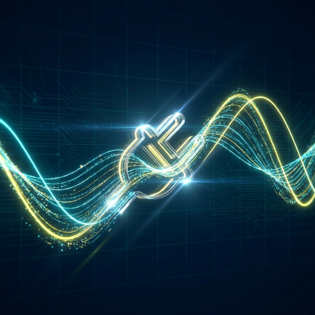 Glühen, Welle, Daten, digital, elektrisch
