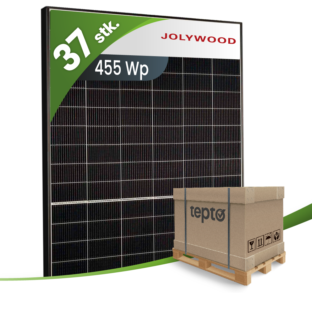 Solarmodul, PV-Solarpanel, 455 Wp, Solarpanel, Kartonpaket