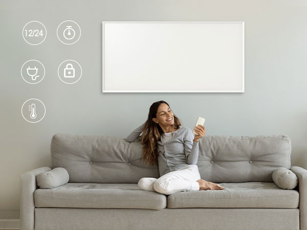 Couch, Person, Sitzen, Fernsteuerung, Kopf