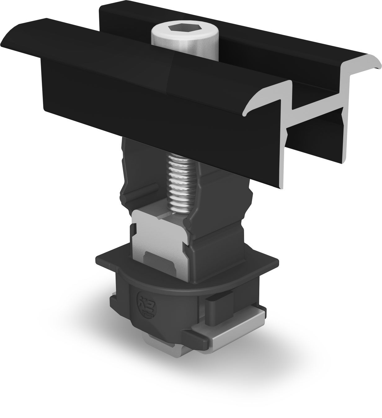 K2 2004540 Universal Modulmittelklemme Clamp MC 25-40, schwarz eloxiert
