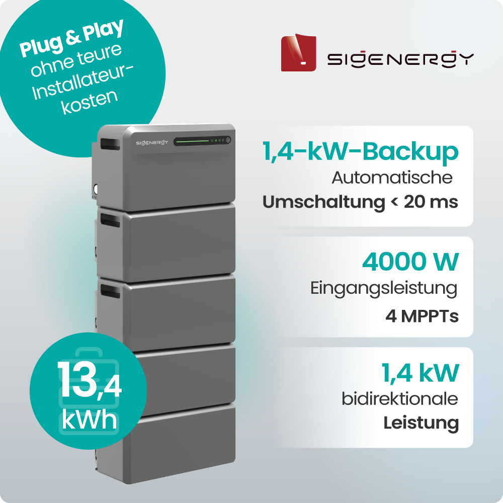 Sigenergy SigenMate Speicherpaket 13,44kWh