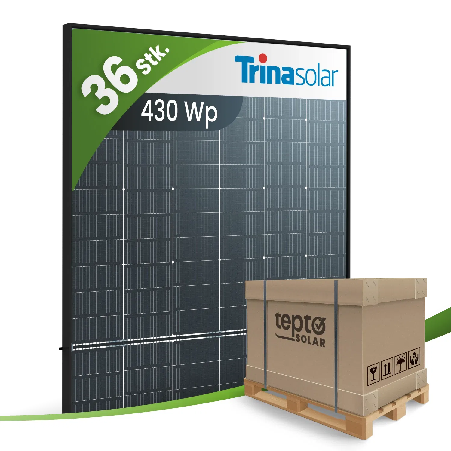 Trina NEG9RC.27/430Wp Bifazial Black Frame (Palette) Trina NEG9RC.27/430Wp Bifazial Black Frame (Palette)