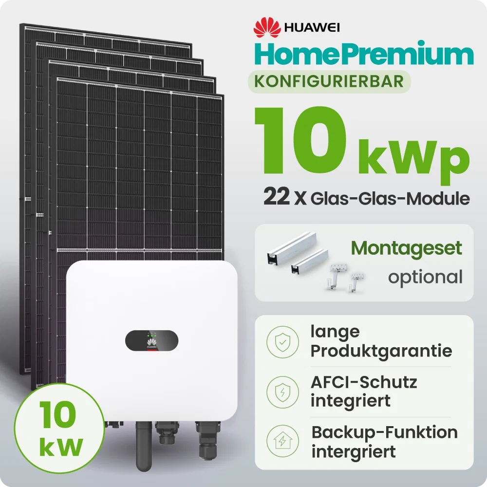 Tepto HomePremium 10 kWp Trina Huawei PV-Anlage Speicher erweiterbar
