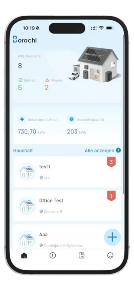 Borochi App Screenshot 1