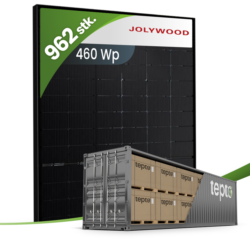 Solarmodul, PV-Modul, 460 Wp, große Solaranlage, Liefercontainer
