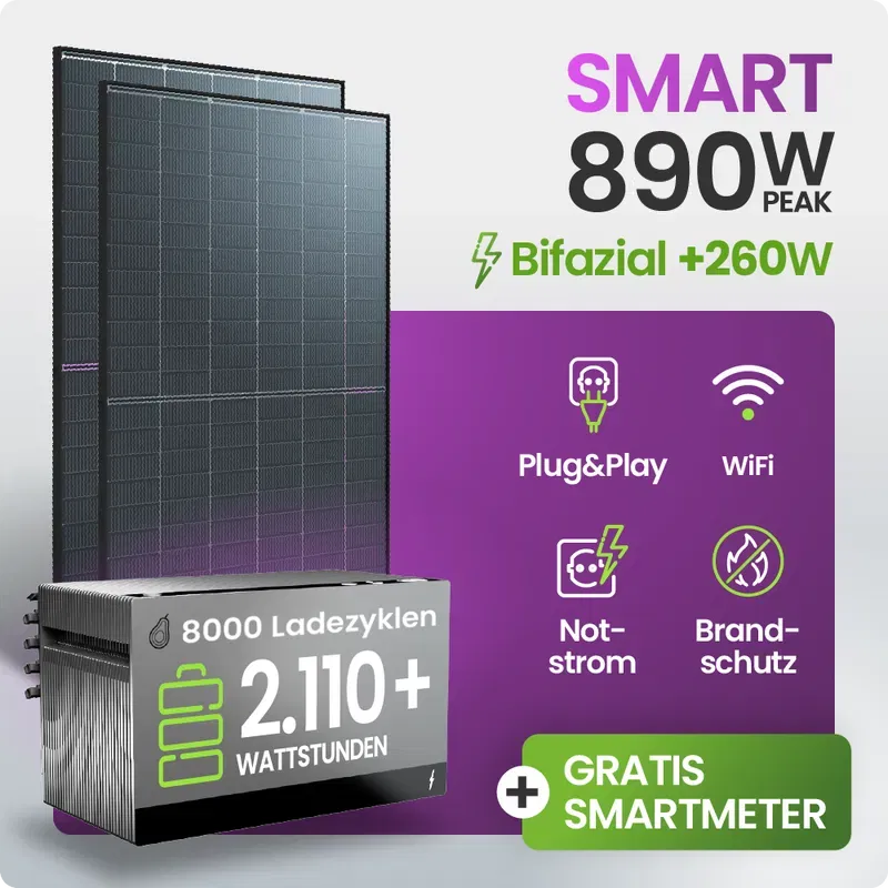 Tepto Smart 2 Balkonkraftwerk mit FoxEss Avocado 22 Pro