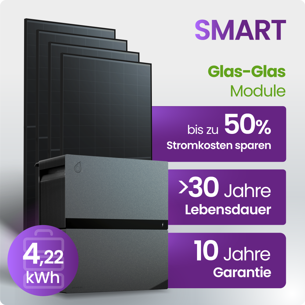 Solarmodul, Glasglas-Modul, Stromspeicher, Batterie, Gewicht?