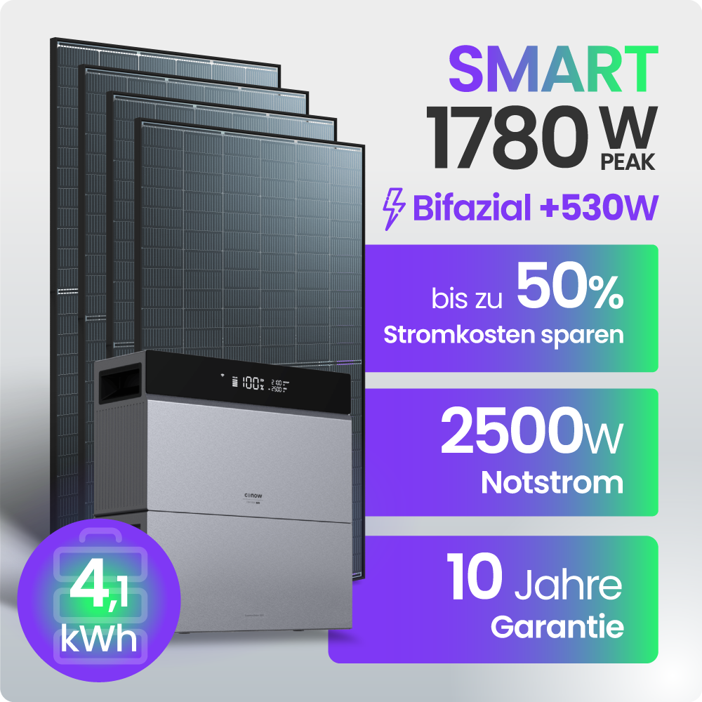 Solarmodul, Batterie, Notstrom, Hybrid, Garantie